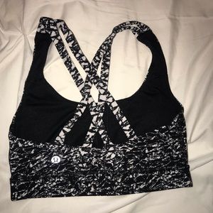 Fun Patterned Lululemon Bra